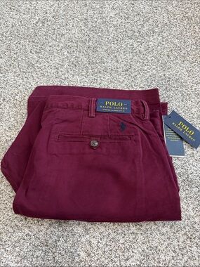 Polo by Ralph Lauren Men's Maroon Chino shorts